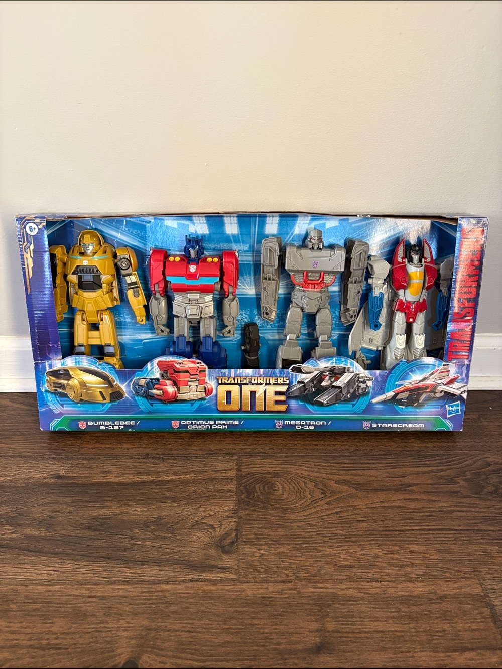 Transformers One Mega Changer 4-Pack Optimus Bumblebee Megatron NEW
